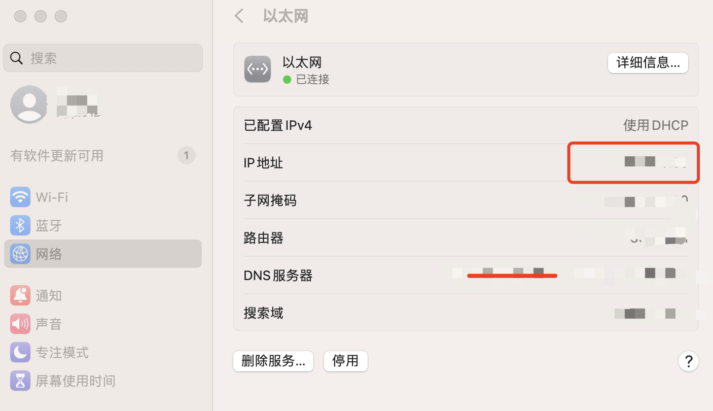 查看ipv4地址